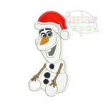 Olaf with Christmas Hat